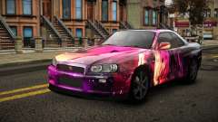 Nissan Skyline R34 Erxah S9 para GTA 4