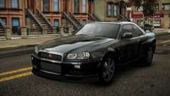 Nissan Skyline R34 Erxah S2 para GTA 4