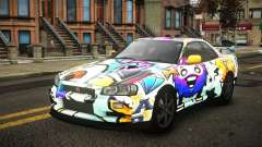 Nissan Skyline R34 Erxah S13 para GTA 4