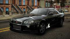 Nissan Skyline R34 Erxah S4 para GTA 4