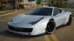Ferrari 458 LBW para GTA San Andreas