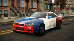 Nissan Skyline R34 Erxah S12 para GTA 4