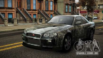 Nissan Skyline R34 Erxah S5 para GTA 4