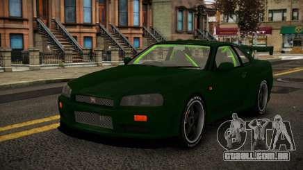 Nissan Skyline R34 Yuvfopi para GTA 4