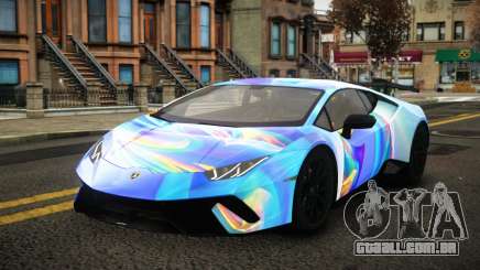 Lamborghini Huracan Nerael S6 para GTA 4
