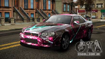 Nissan Skyline R34 Erxah S6 para GTA 4