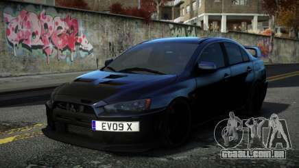 Mitsubishi Lancer Evolution X Recaka para GTA 4