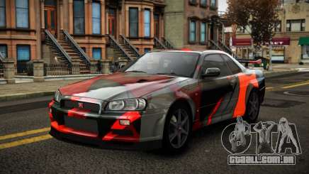 Nissan Skyline R34 Erxah S7 para GTA 4