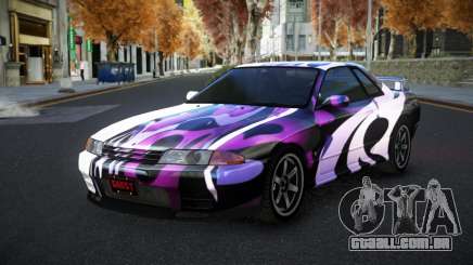 Nissan Skyline R32 Lanie S8 para GTA 4