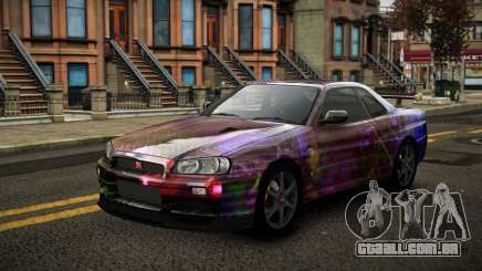 Nissan Skyline R34 Erxah S3 para GTA 4