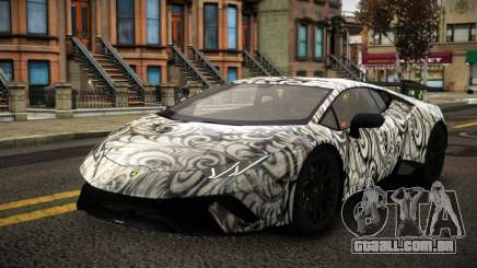 Lamborghini Huracan Nerael S14 para GTA 4