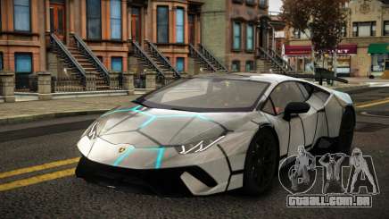 Lamborghini Huracan Nerael S3 para GTA 4