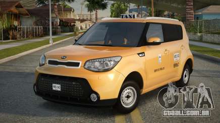 Kia Soul Taxi 15th para GTA San Andreas