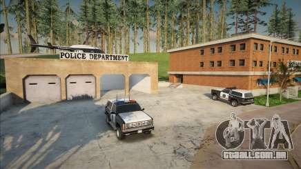 Carros oficiais na estação Dillimore para GTA San Andreas