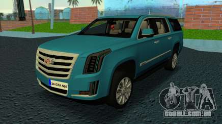Cadillac Escalade 2019 para GTA Vice City