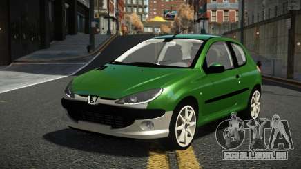 Peugeot 206 Poboh para GTA 4