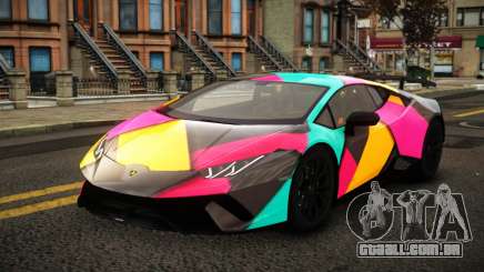 Lamborghini Huracan Nerael S9 para GTA 4