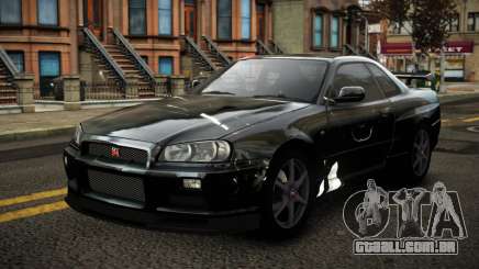 Nissan Skyline R34 Erxah S4 para GTA 4