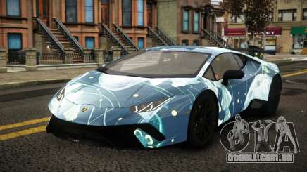 Lamborghini Huracan Nerael S5 para GTA 4