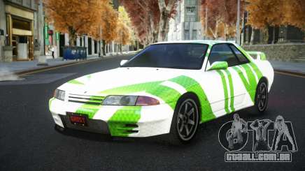 Nissan Skyline R32 Lanie S7 para GTA 4
