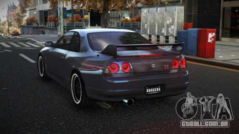 Nissan Skyline R33 Nala para GTA 4