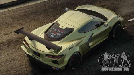 Chevrolet Corvette C8 Liberty Walk Silhoutte Wor para GTA San Andreas