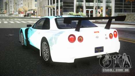 Nissan Skyline R34 Tianlage S3 para GTA 4