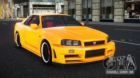 Nissan Skyline R34 Banji para GTA 4