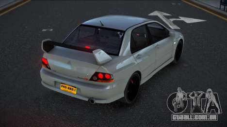 Mitsubishi Lancer Evolution VIII Mocmaz para GTA 4