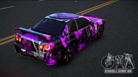 Nissan Skyline R34 Selyn S1 para GTA 4