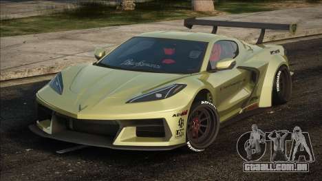 Chevrolet Corvette C8 Liberty Walk Silhoutte Wor para GTA San Andreas