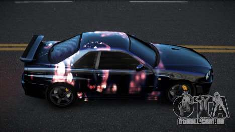 Nissan Skyline R34 Selyn S4 para GTA 4