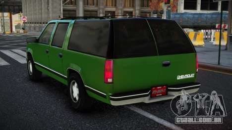 Chevrolet Suburban Ucam para GTA 4