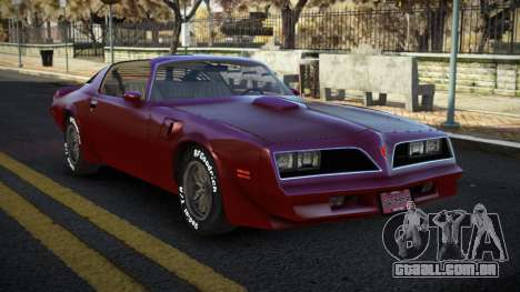 Pontiac Trans AM Kegroraji para GTA 4
