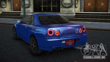 Nissan Skyline R34 Xavkoto para GTA 4