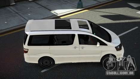 Toyota Alphard Qahehot para GTA 4