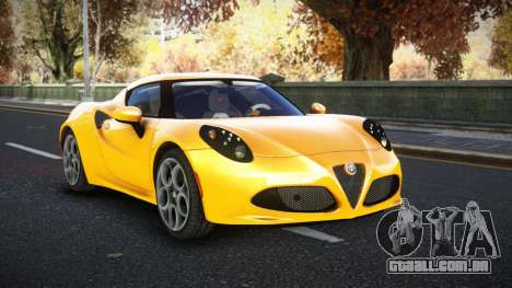 Alfa Romeo 4C Bikrop para GTA 4