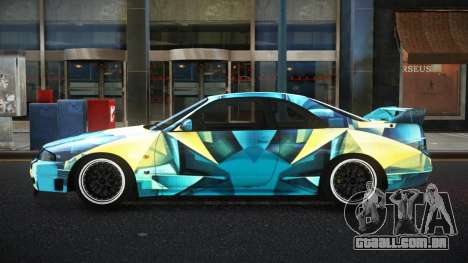 Nissan Skyline R33 Nala S1 para GTA 4