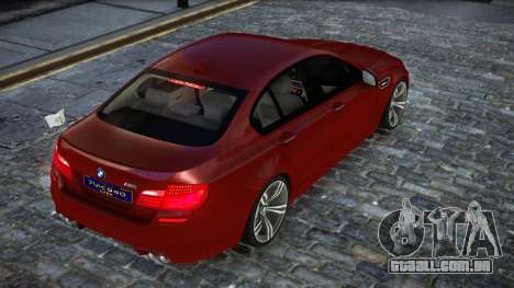BMW M5 F10 Pikegun para GTA 4