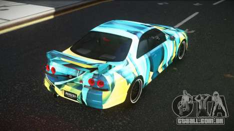 Nissan Skyline R33 Nala S1 para GTA 4