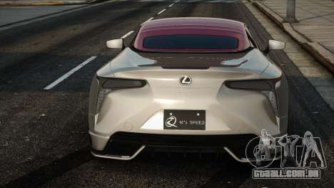 Lexus LC500 MZ Speed para GTA San Andreas