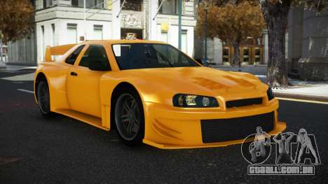 Nissan Skyline R34 Lowewat para GTA 4