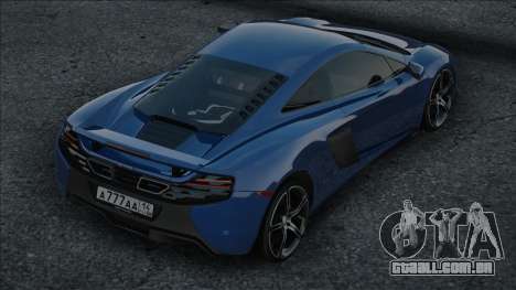 McLaren 650S Blue Edition para GTA San Andreas