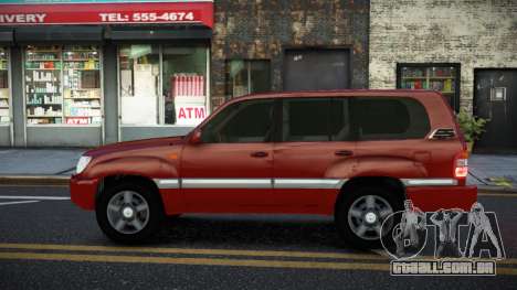 Toyota Land Cruiser Zutzeqaj para GTA 4