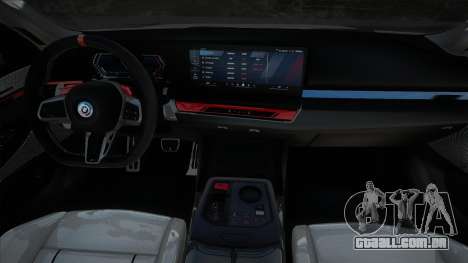 BMW M5 G90 Police para GTA San Andreas