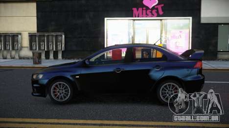 Mitsubishi Lancer Evolution X Zivir para GTA 4