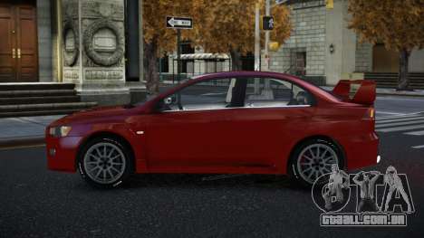 Mitsubishi Lancer Evolution X Tuzwaru para GTA 4