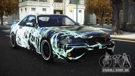 Nissan Skyline R33 Nala S2 para GTA 4