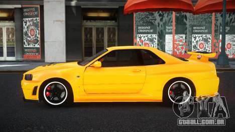 Nissan Skyline R34 Banji para GTA 4