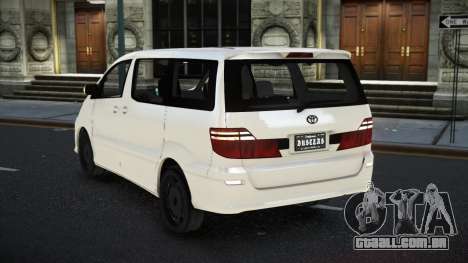 Toyota Alphard Qahehot para GTA 4